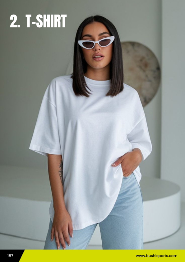 High-quality custom t-shirt with personalized prints and designs