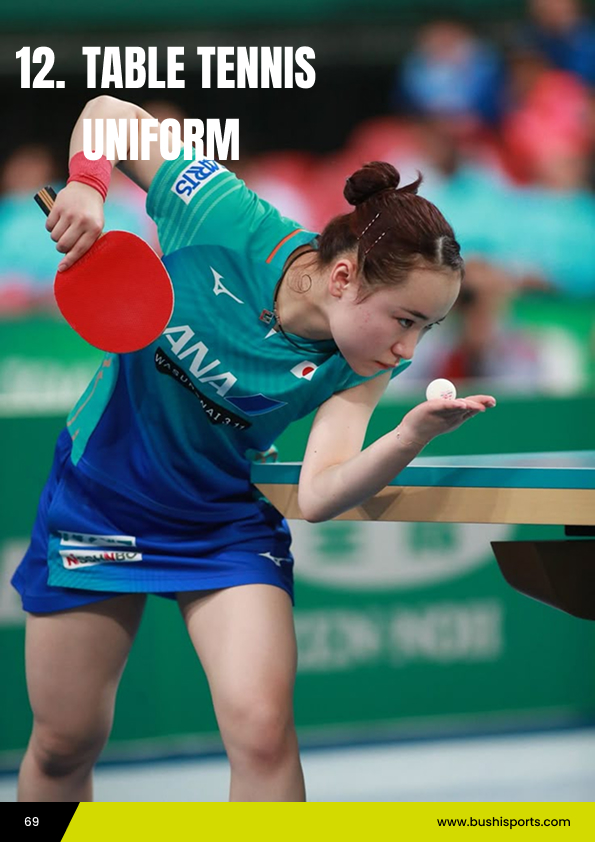 Custom High Quality performance table tennis uniform