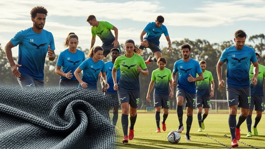 Custom team uniforms made with moisture-wicking fabrics Bushi Sports®, Why Athletes Need Moisture-Wicking Fabrics