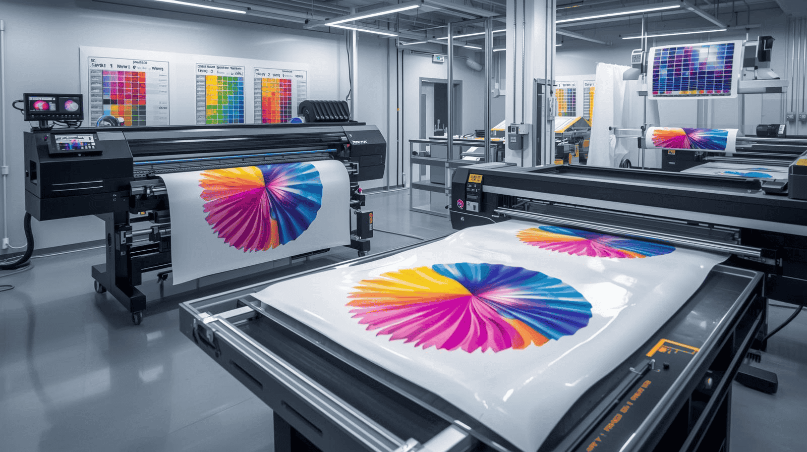 CMYK printing allows detailed graphics and gradients in modern sportswear production.