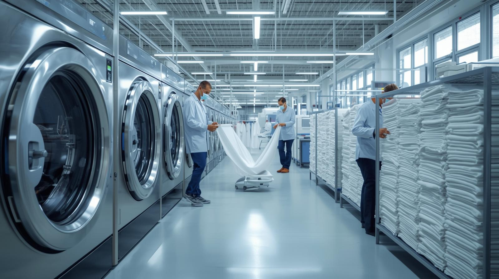 Fabric shrinkage control process in apparel manufacturing after washing and testing