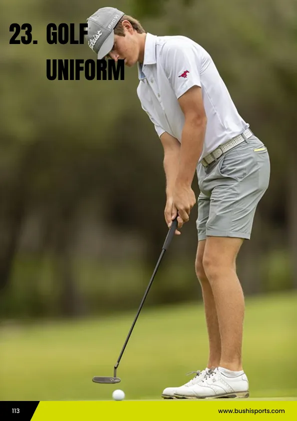 custom golf uniform manufacturer sportswear supplier OEM ODM teamwear bulk production