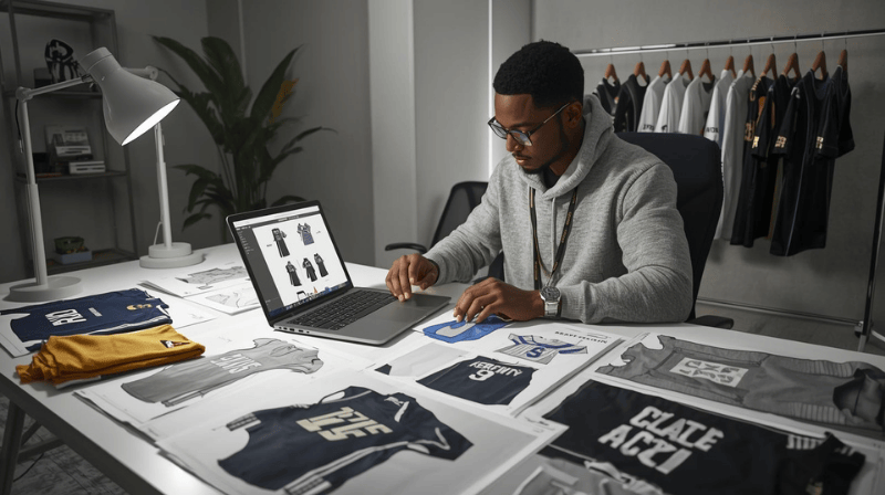 how to build a premium sportswear brand on a limited budget