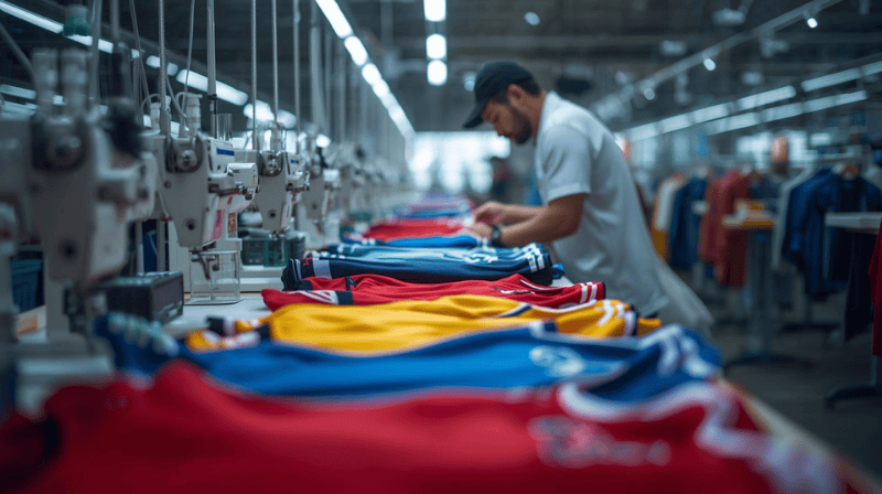 quality inspection for certifications in sportswear manufacturing