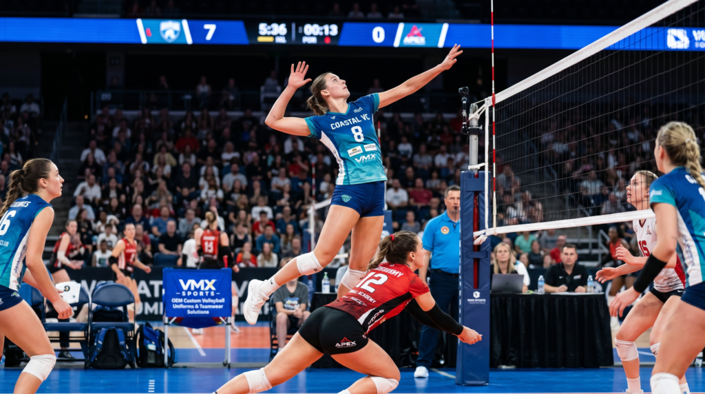 custom wholesale volleyball uniform manufacturer