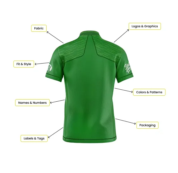 custom golf uniform supplier OEM ODM apparel manufacturer private label sportswear bulk