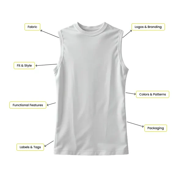 custom tank tops supplier OEM ODM sportswear manufacturer private label bulk production