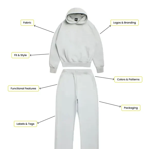 custom track suit supplier OEM ODM sportswear manufacturer private label bulk production