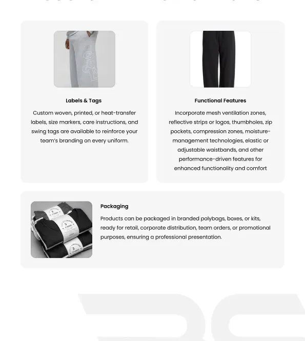 private label jogger pants supplier OEM ODM apparel manufacturer wholesale sportswear