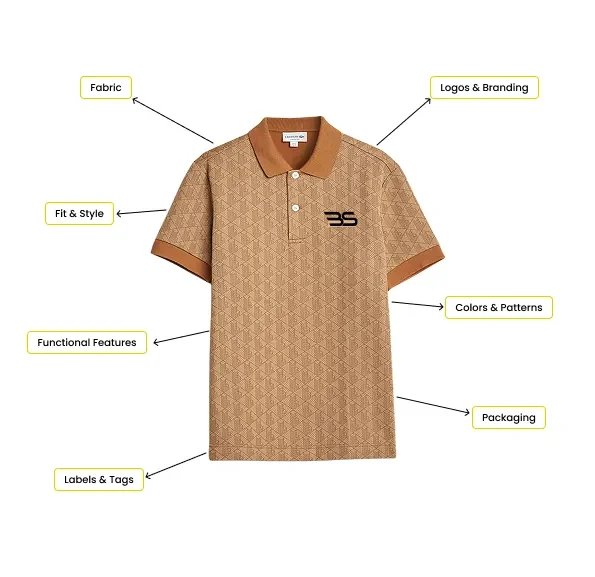 custom polo shirts supplier OEM ODM clothing manufacturer private label bulk