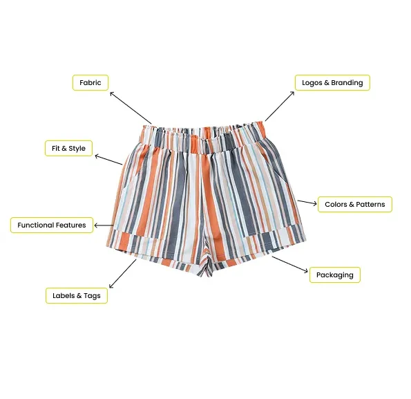 custom casual shorts supplier OEM ODM clothing manufacturer private label bulk production