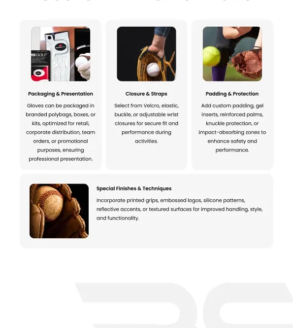 private label baseball gloves supplier OEM ODM apparel manufacturer wholesale sportswear