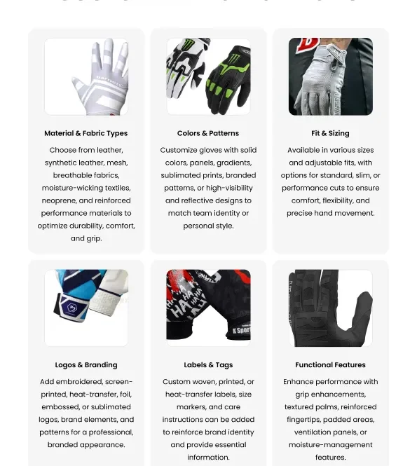 football gloves customization logos custom teamwear bulk supplier activewear manufacturer