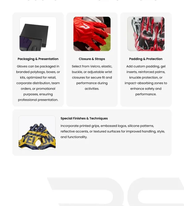 private label football gloves supplier OEM ODM apparel manufacturer wholesale sportswear