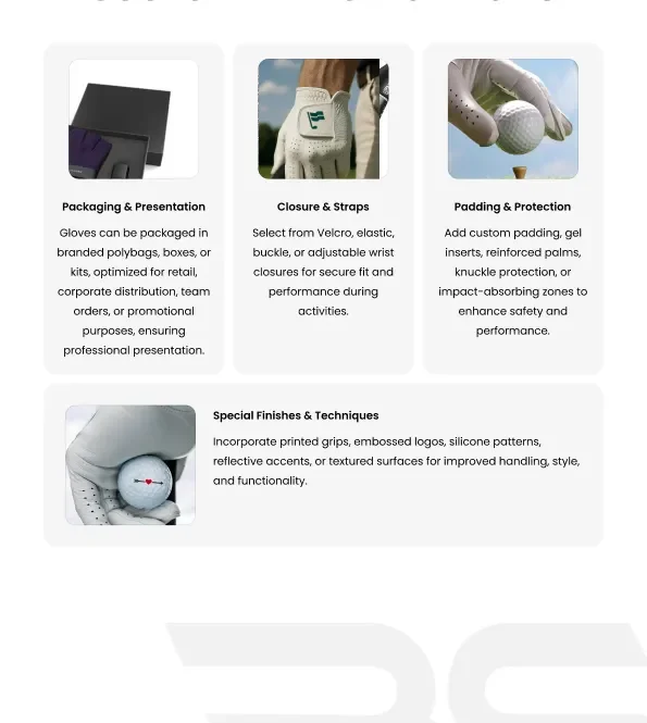 private label golf gloves supplier OEM ODM apparel manufacturer wholesale sportswear