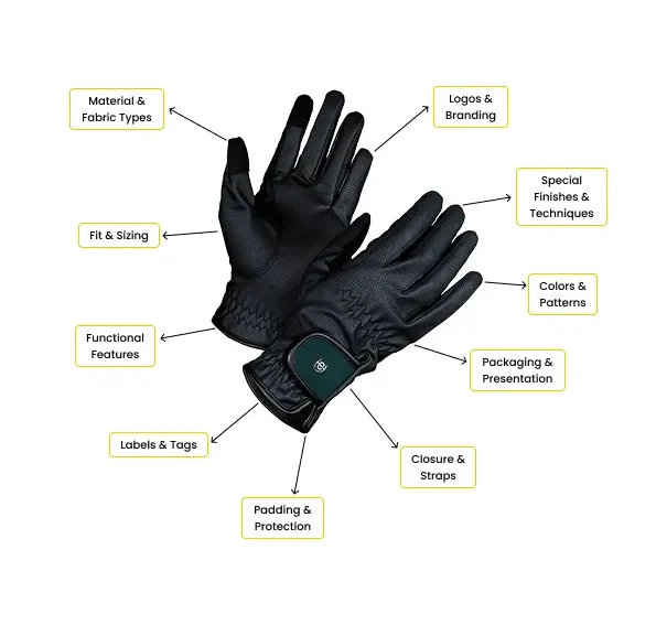 custom riding gloves supplier OEM sportswear ODM manufacturing private label sportswear