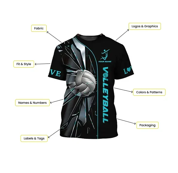 custom volleyball uniform supplier OEM ODM sportswear manufacturer private label bulk