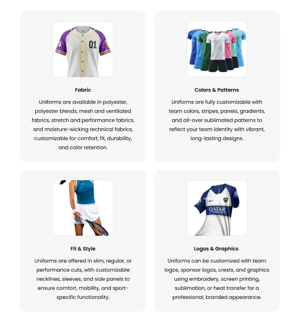tennis uniform customization colors logos sublimation custom sportswear bulk supplier